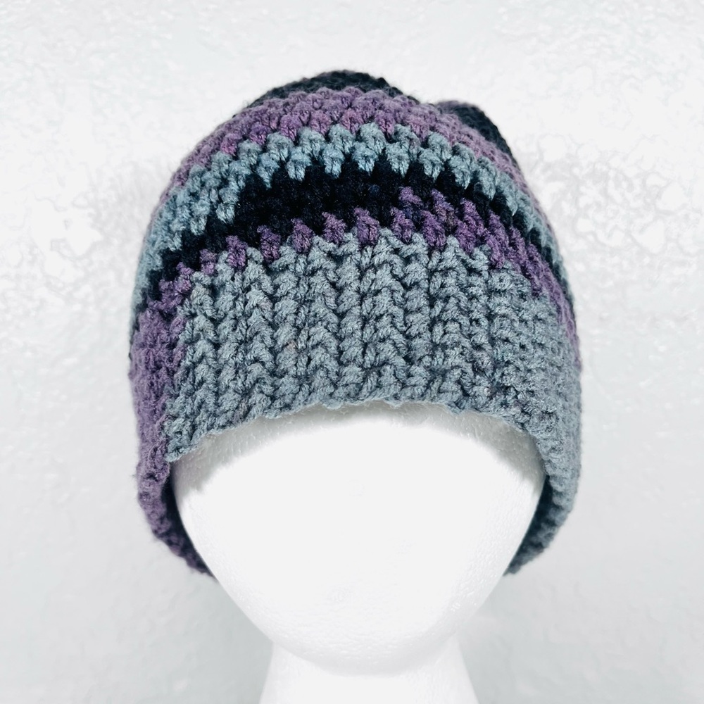 Crochet Beanie & Scrunchies Set - Picture 2 of 9